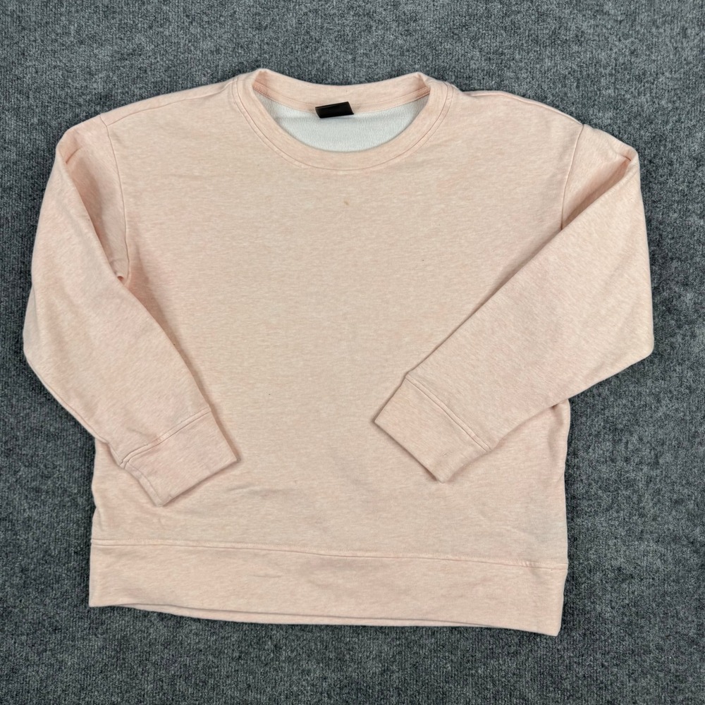 32 Degrees Cool Sweatshirt Womens Size L Peach Heather Crewneck Long Sleeve Good